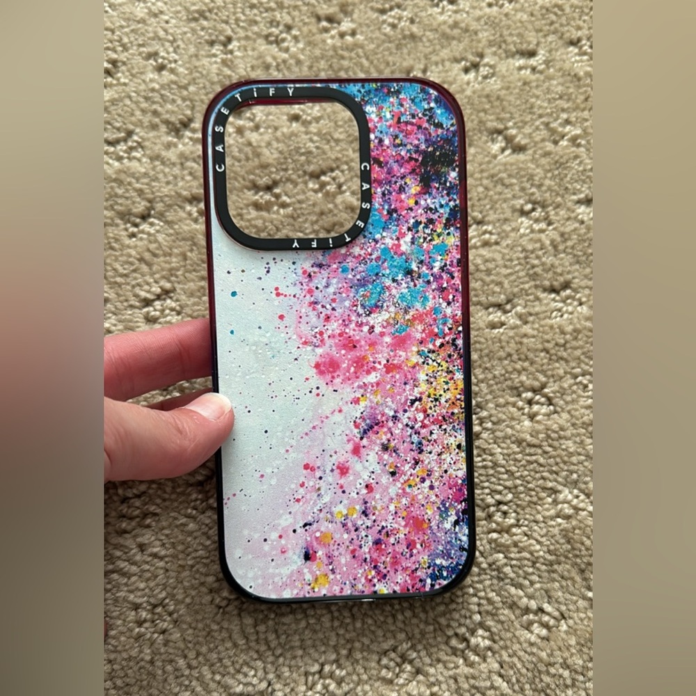 Casetify Artistic Splash Phone Case NEW— Apple 15 Pro Phone case